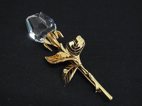 楽天市場】スワロフスキー マトリクス ブローチ ペアカット ホワイト