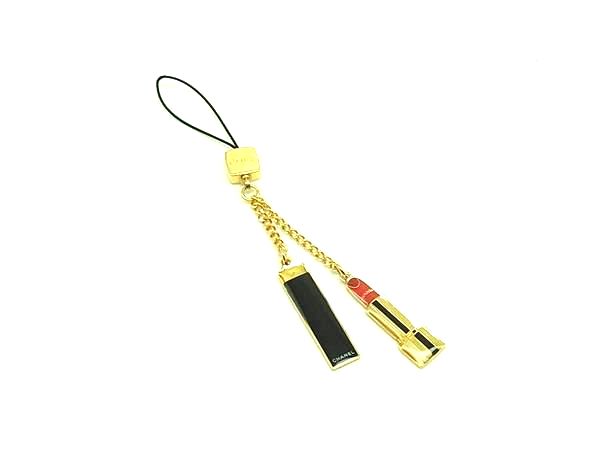 楽天市場】【CHANEL】シャネル 携帯ストラップ リップチャーム