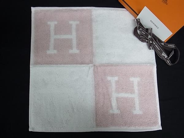 楽天市場】エルメス HERMES ハンドタオル カレタオル ラビリンス