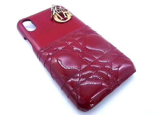 Christian Dior - ディオール　ラムスキン　レディディオール  iPhoneケース DIOR | Lady Dior Voyageur ジップコインケース スモール