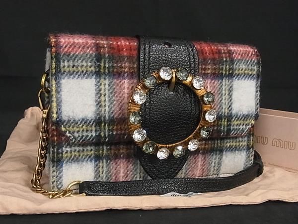 楽天市場】□極美品□ miumiu ミュウミュウ レザー 2WAY