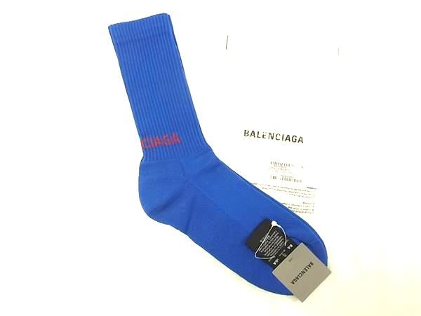 楽天市場】BALENCIAGA バレンシアガ ハイソックス 540615 372B4
