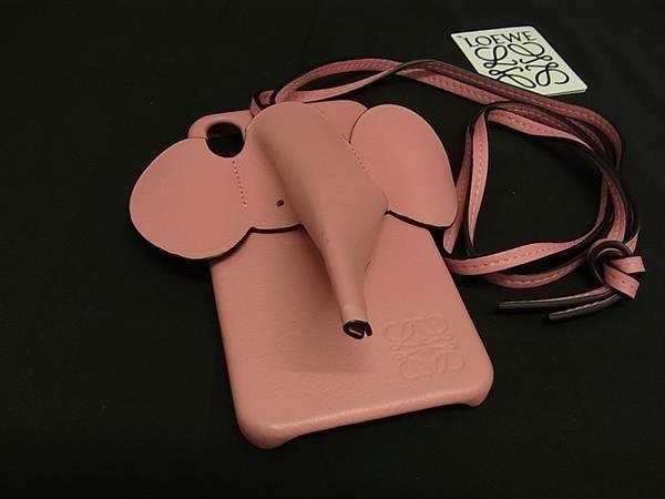 楽天市場】□新品同様□ LOEWE ロエベ アナグラム レザー エレファント