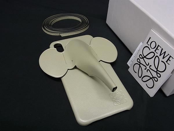 楽天市場】□美品□ LOEWE ロエベ レザー エレファント 象 iPhone12