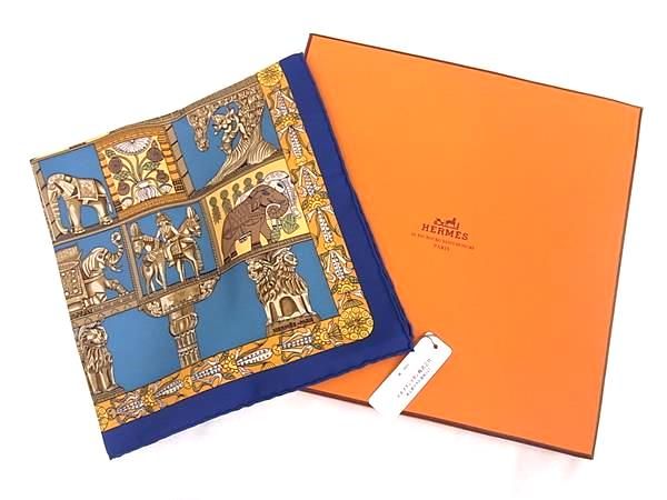 楽天市場】□新品□未使用□ HERMES エルメス TORANA【塔門】カレ45