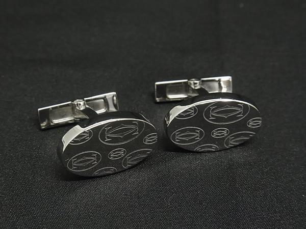 楽天市場】Cartier【カルティエ】カフスボタン SV925 シルバー