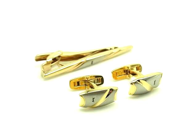 楽天市場】イヴ サンローラン YVES SAINT LAURENT YSL ロゴ カフス