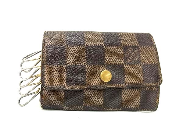 【極上美品】ルイヴィトン モノグラム キーケース ミュルティクレ6　6連　茶色 LOUIS VUITTON ルイヴィトン M62630 ミュルティクレ6 モノグラム