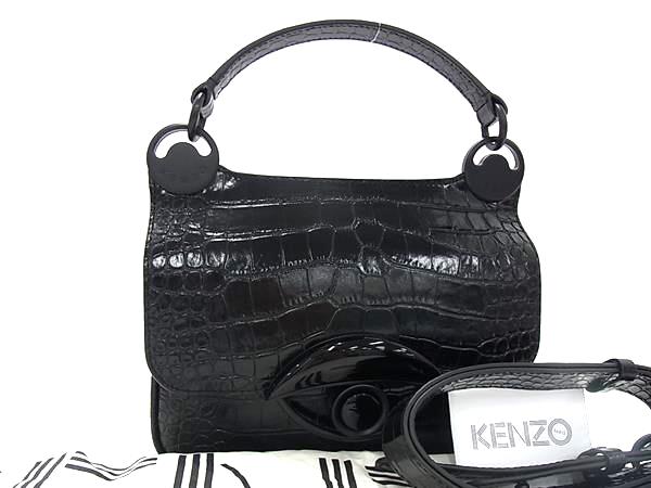 楽天市場】□美品□ KENZO ケンゾー レザー チェーン クロスボディ