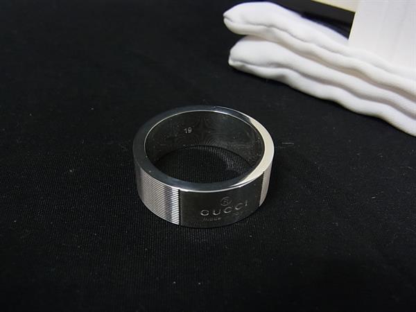 楽天市場】GUCCI グッチ 印台リング シルバー 16号 約28.3g □□ USED