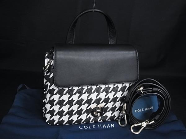■極美品■ COLE HAAN コールハーン ミニ コレクティブ サッチェル レザー クロスボディ ショルダーバッグ ハンドバッグ FX6433｜pleasure-Store　店