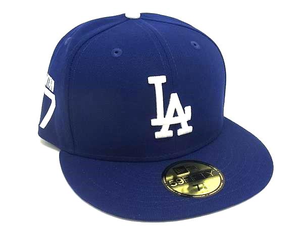 ■新品同様■ NEWERA ニューエラ ロサンゼルス ドジャース 大谷翔平 17 ポリエステル100% キャップ 帽子 メンズ ブルー系 FI5725|pleasure-Store 店