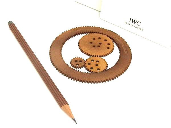 ■新品負けず劣らず■ IWC アイダブリュシー シャウハウゼン スピログラフ おぼえ書き帳 鉛筆 ステーショナリー 文房具 3点仕掛ける FJ5717
