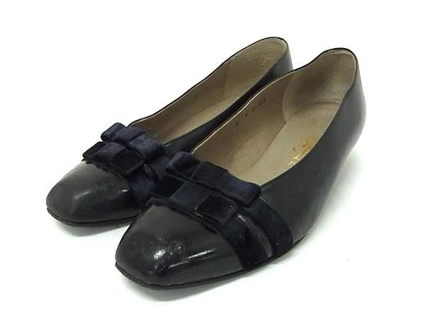 vintage YSL イヴサンローラン バイカラーパンプス　36 RG136 vintage YSL イヴサンローラン バイカラーパンプス 36 RG136