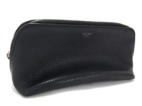 楽天市場】セリーヌ ポーチ トリオンフ ロゴ ブラウン レディース