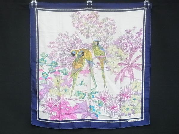 美品♡DIORマフラー♡銀座MITSUKOSHI購入 ワンランク上のおしゃれに♪【Dior】《DIOR CANNAGE》スカーフ