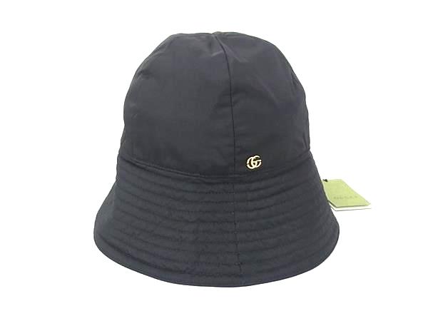 美品　GUCCI バケットハット　GGスプリーム GUCCI - 美品 グッチ リバーシブル バケットハット チェック柄