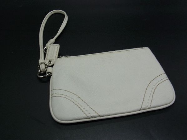 楽天市場】□美品□ COACH コーチ レザー リップ柄 ポーチ 小物入れ