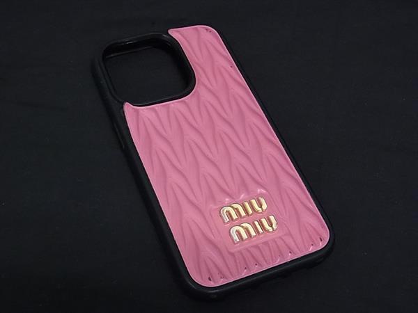 楽天市場】MIUMIU ミュウミュウ iPhone 15 Pro 専用ケース 5ZH181 2FPP