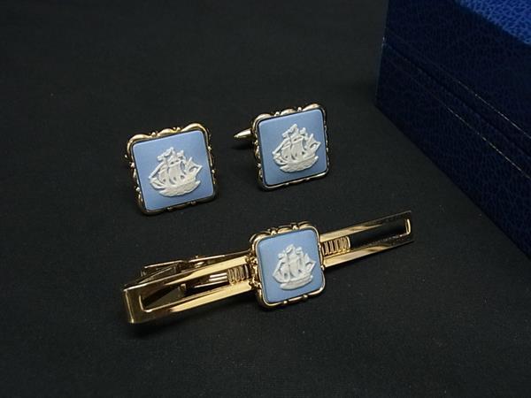 総重量860g セリーヌ ウェッジウッド他 タイピン カフリンクス 大量