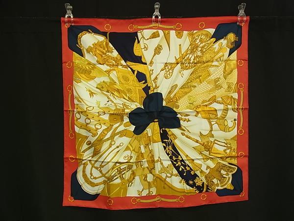 楽天市場】エルメス スカーフ レディース カレ90 Soleil de Soie