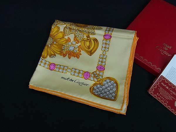 楽天市場】【広尾店】美品 カルティエ 大判ストール マフラー