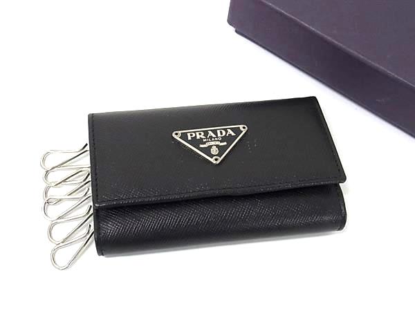 プラダ　キーケース　美品 プラダ PRADA PRADA キーケース 2TT144 2DMK キーリング