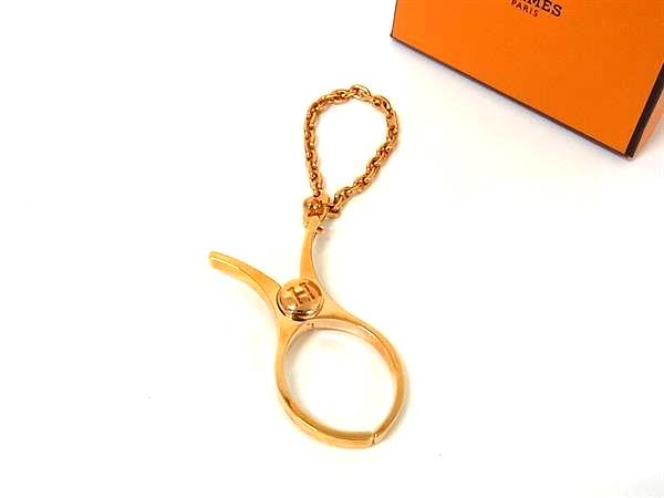 HERMES エルメス　グローブホルダー　ゴールドチェーン Amazon.co.jp: [エルメス] グローブホルダー 手袋ホルダー