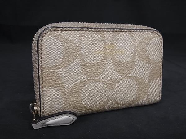 未使用✨COACH コインケース　シグネチャー パテントレザー ラウンドエンボス 楽天市場】コーチ コインケース COACH 小銭入れ ラウンド