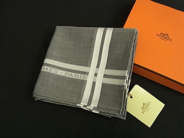 楽天市場】HERMES エルメス ハンカチ 46×46 Hレリーフ