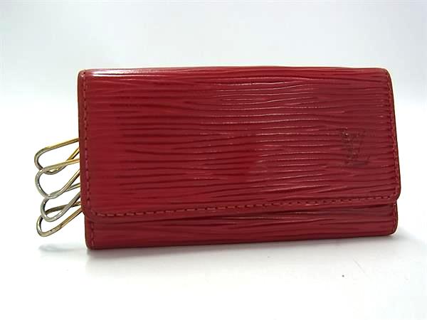 【新品未使用】 ルイヴィトン エピ ミュルティクレ4 赤 M63827 楽天市場】ルイヴィトン 4連キーケース エピ カスティリアンレッド