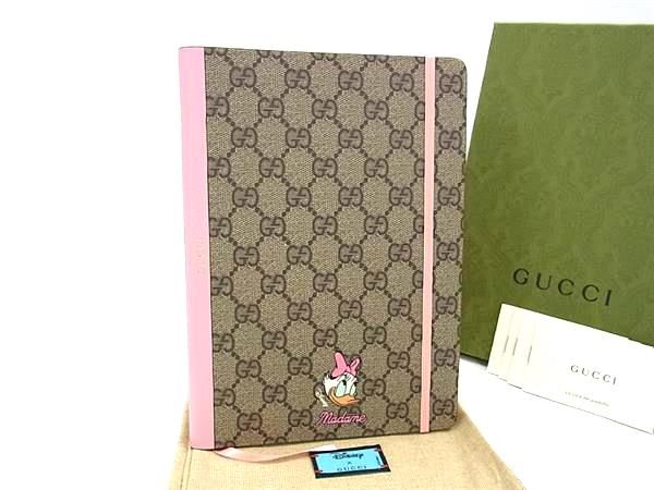 うぱGUCCI×Disney グッチ×ディズニー コラボノート デイジー GUCCI - グッチ GUCCI デイジーダック GGスプリーム ディズニー