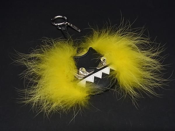 FENDI モンスター　バグズ　キーホルダー　チャーム　シリコン　ブルーブラック FENDI モンスター バグズ キーホルダー チャーム シリコン