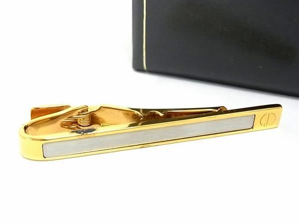 箱付き 良品 ダンヒル ゴールド　ネクタイピン 楽天市場】ダンヒル dunhill ネクタイピン ゴールド メッキ ロゴ