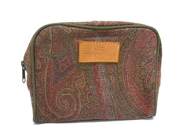 楽天市場】ETRO(エトロ) ポーチ ペイズリー 【中古】【人気 楽天市場】ETRO(エトロ) ポーチ ペイズリー 【中古】【人気