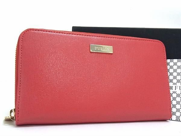 楽天市場】□新品同様□ FURLA フルラ レザー ラウンドファスナー 長