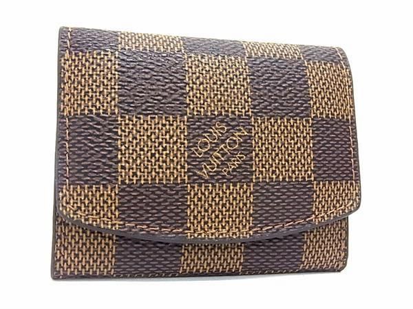 Louis Vuitton シャンゼリゼ　カフス　★ダミエケース付き★ヴィトン LOUIS VUITTON/ルイヴィトン カフリンクス ケース付き ダミエ 1