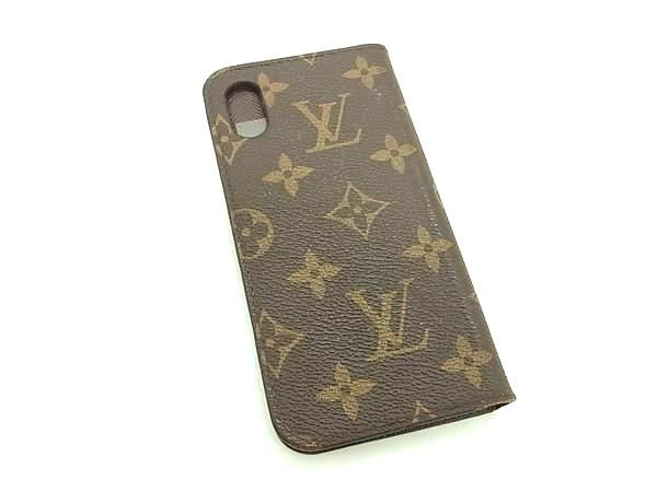 【美品】 ルイヴィトン iPhoneX 手帳型 ピンク LOUIS VUITTON - ✨【ルイヴィトン】 iPhoneケース モノグラム