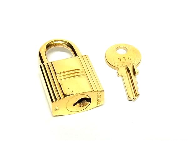 楽天市場】HERMES エルメス カデナ パドロック No.120 南京錠 鍵