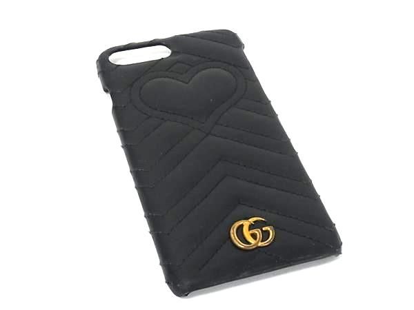 国内即発！グッチ UFOナイトクーリエ iPhone7/8ケース ブラック グッチ】GG UFOナイトクーリエ iPhone7/8/SEケース Black - メルカリ