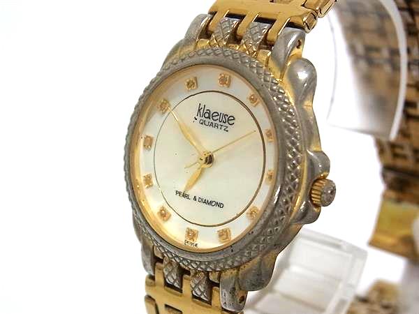 楽天市場】クロイゼ klaeuse メンズ 腕時計 NM-3900 ゴールド SS GP