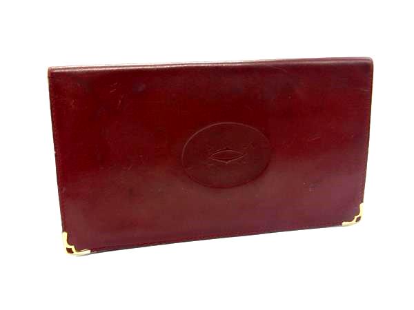 新品未使用✨Cartier カルティエ　長財布　マストライン　ボルドー　レザー r-deco-online_241113-4-3bkr-03