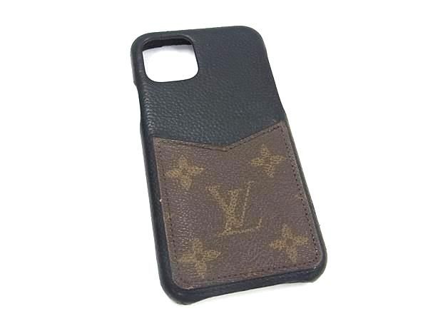 LOUIS VUITTON - 【正規品】ルイヴィトン モノグラムエクリプス iphone11pro 携帯ケース ルイヴィトンエクリプス iPhone11 pro iPhoneケース 黒 メンズ