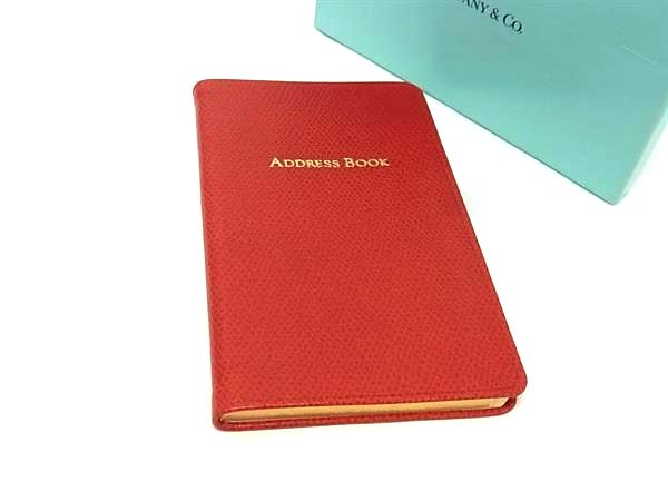 【未使用品】ティファニー　ノート 楽天市場】【未使用品】TIFFANY&Co. ティファニー 手帳カバー