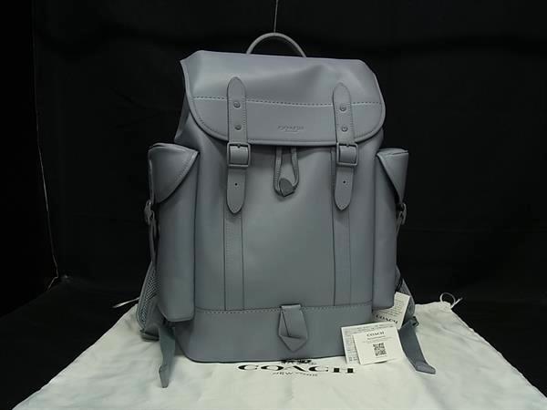 COACH コーチ リュック レザー ネイビー F68993 ✨COACH コーチ レザー バックパック F 68993 リュックサック 本