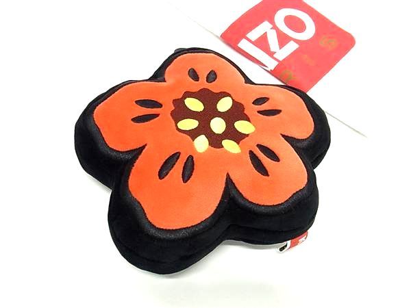 KENZO ケンゾー　BOKE FLOWER'' レザー カードホルダー　ケース KENZO（ケンゾー）の「'BOKE FLOWER' レザー カードホルダー