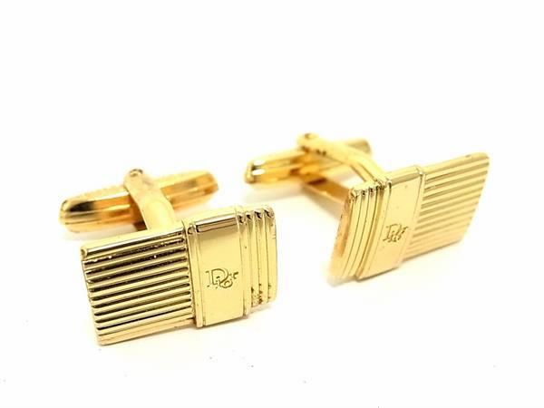 楽天市場】クリスチャン ディオール Christian Dior カフス ゴールド