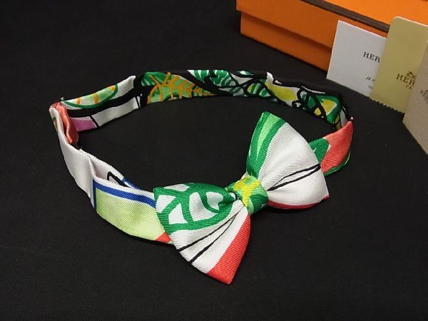 楽天市場】HERMES エルメス 蝶ネクタイ NOED PAPILLON EN CARRE ヌー