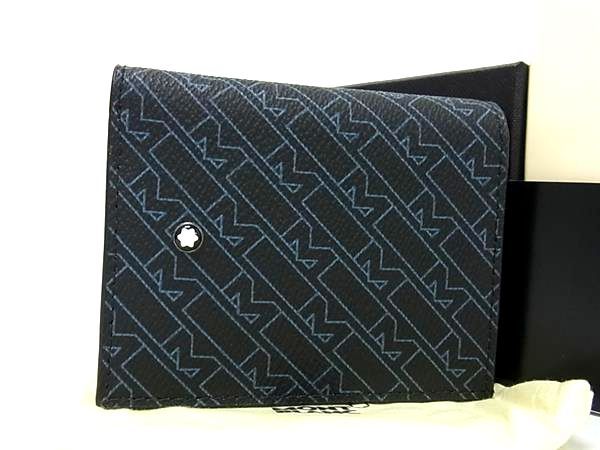 楽天市場】□新品同様□ MONT BLANC モンブラン レザー 二つ折り