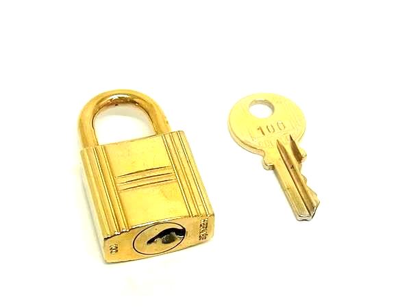楽天市場】HERMES エルメス カデナ パドロック 南京錠 No.108 鍵